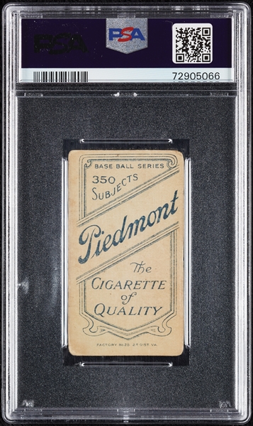 1909-11 T206 Izzy Hoffman Providence PSA 2