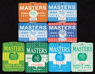 1976-1990 Masters Badge Collection (8)