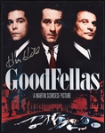 Henry Hill Signed 11x14 Goodfellas Photo (BAS)