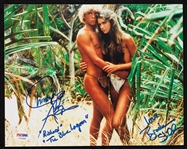 Brooke Shields & Christopher Atkins Signed 8x10 Photo (PSA/DNA)
