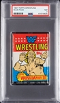 1987 Topps WWF Wrestling Wax Pack (Graded PSA 7)