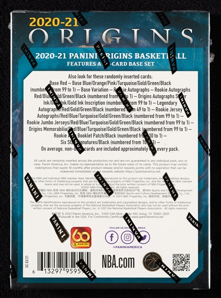 2020-21 Panini Origins Basketball Box