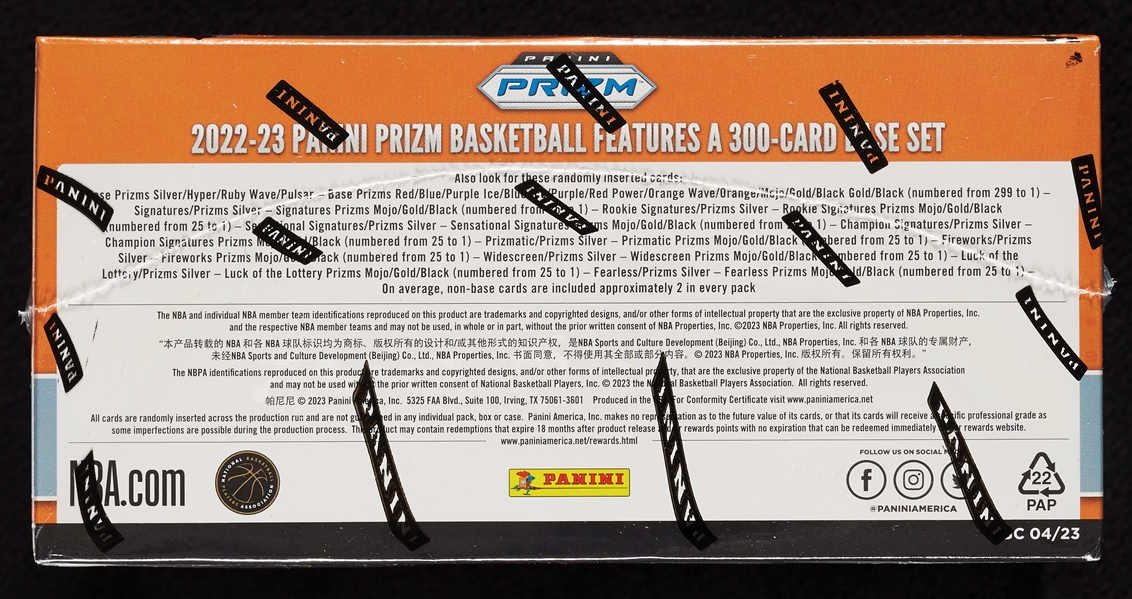 2022-23 Panini Prizm Basketball Hobby Box (12)