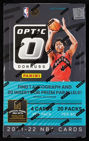 2021-22 Panini Donruss Optic Basketball Box (20)