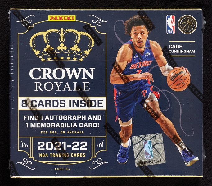 2021-22 Panini Crown Royale Basketball Box 