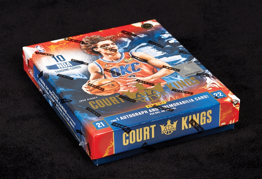 2021-22 Panini Court Kings Basketball Box 