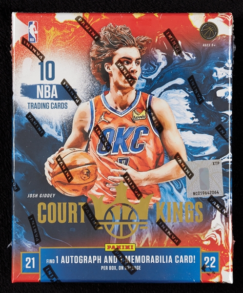 2021-22 Panini Court Kings Basketball Box 