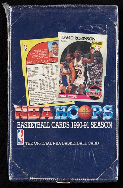 1990 NBA Hoops Series 1 Basketball Boxes Group (4)