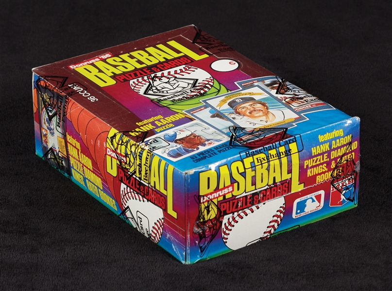 1986 Donruss Baseball Wax Box (36) (BBCE)