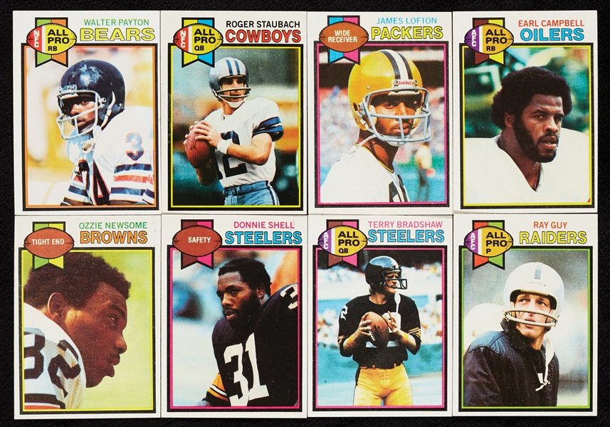 1979 Topps Football High-Grade Set Plus 1990 Fleer Update (628)