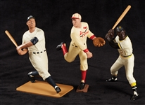 1990 ‘Dallas’ Hartland Statues of Clemente, Gehrig and Dean (3)