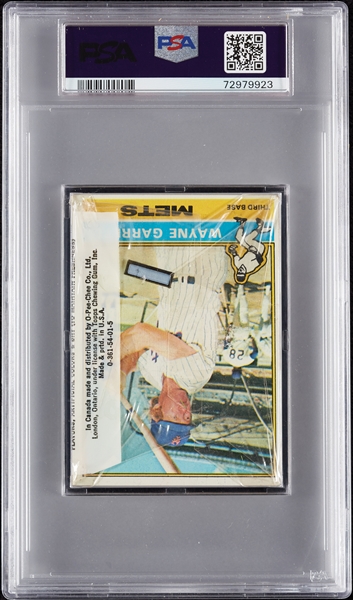 1976 Topps Baseball Cello Pack (Graded PSA 9)