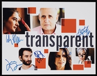 "Transparent" Cast-Signed 11x14 Photo (BAS)