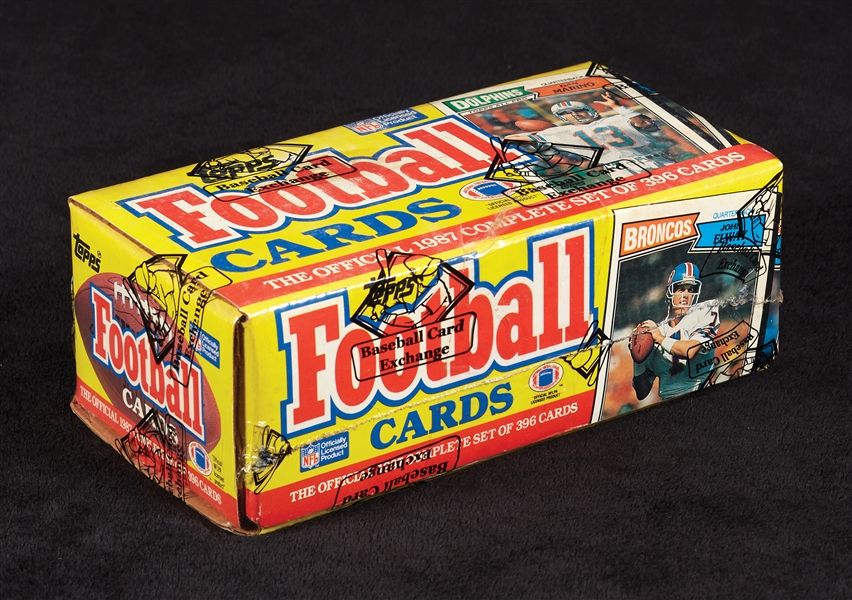1987 Topps Football Factory Set (396) (BBCE)
