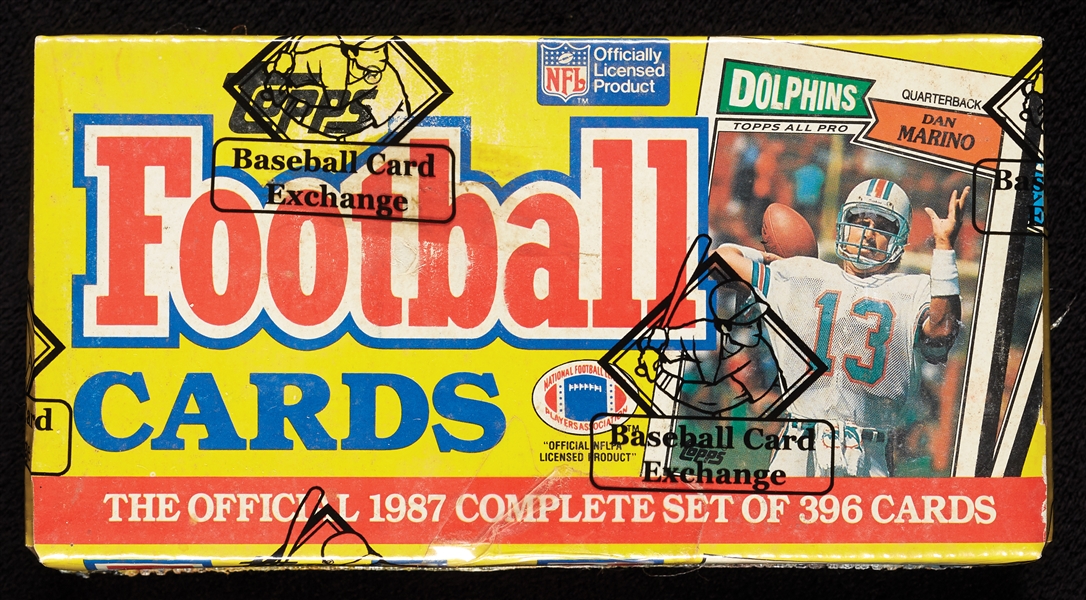 1987 Topps Football Factory Set (396) (BBCE)