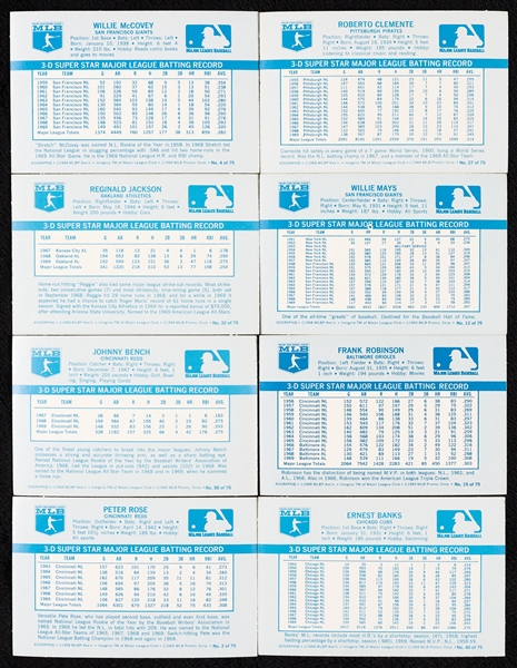 1970 Kellogg’s Baseball 3D High-Grade Complete Set (75)