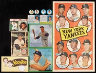 1962-80s Yankees Bonanza Potpourri With Mantle, Koufax, Maris and Ford (21)