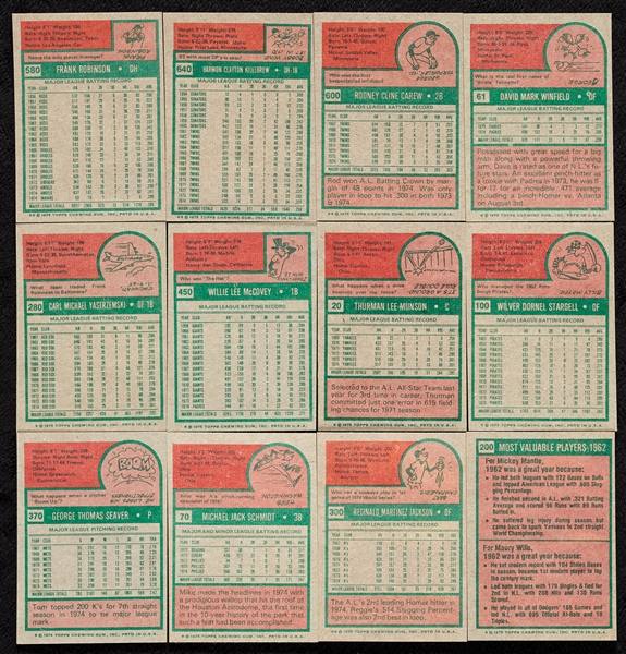 1975 Topps Baseball Series 1-2 Searched Vending Box (430/500)