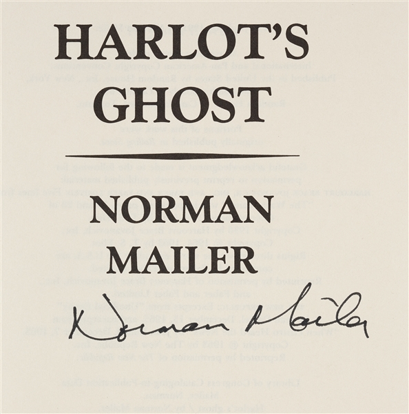 Norman Mailer Signed First Edition Books Group (3)