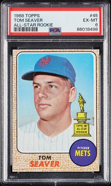 1968 Topps Tom Seaver No. 45 PSA 6