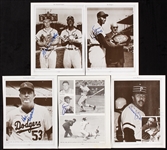 Baseball Signed Book Pages with Ryan, Ripken Jr., Banks, Drysdale (129)