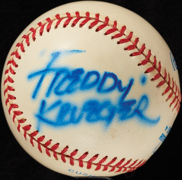 Robert Englund Single-Signed OAL Baseball Freddy Krueger (BAS)