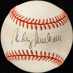 Rudy Giuliani Single-Signed OAL Baseball (BAS)