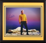 William Shatner Signed Star Trek 16x20 Framed Photo (JSA)