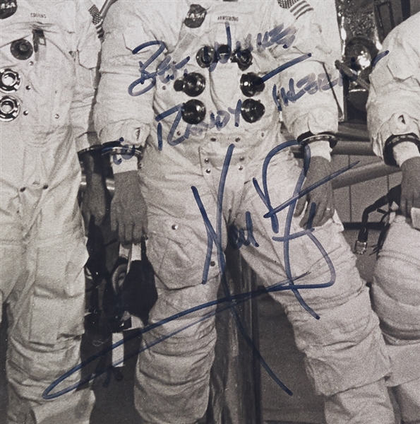 Neil Armstrong Signed Original NASA 8x10 Photo (BAS)