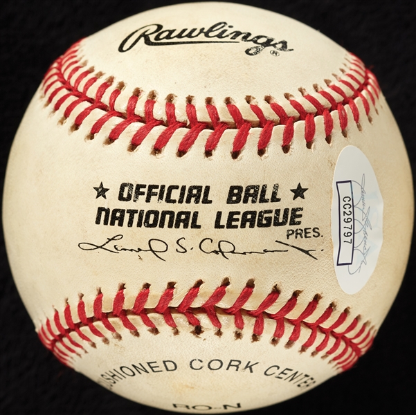 Tom Seaver Single-Signed ONL Baseball Inscribed HOF 92 (JSA)