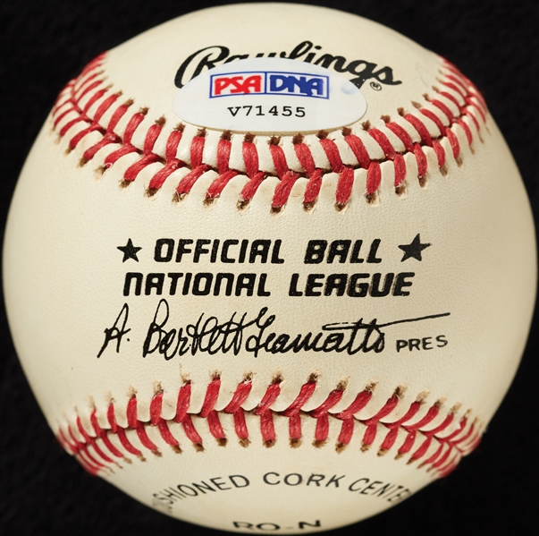 Hank Aaron Single-Signed ONL Baseball (PSA/DNA)