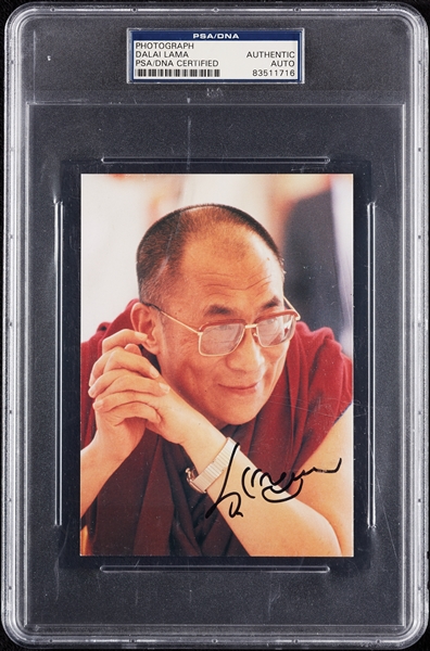 Dalai Lama Signed 5x7 Photo (PSA/DNA)