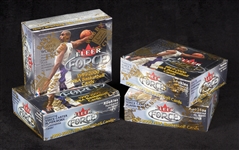 1999-00 Fleer Force Basketball Hobby Boxes Group (4)