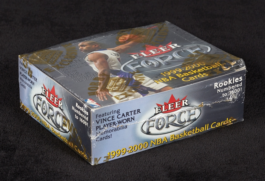 1999-00 Fleer Force Basketball Hobby Boxes Group (4)