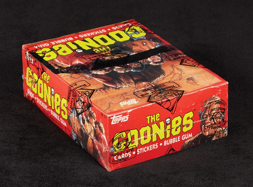 1985 Topps The Goonies Wax Box (36) (BBCE)