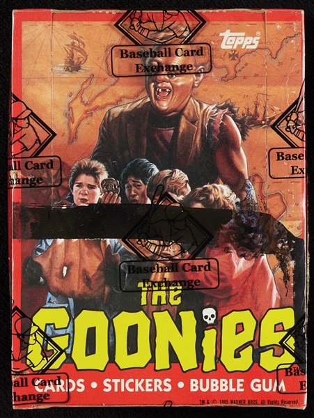 1985 Topps The Goonies Wax Box (36) (BBCE)