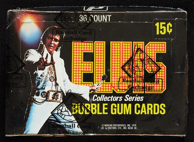 1978 Donruss Elvis Wax Box (36) (BBCE)