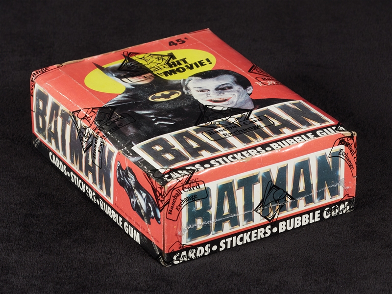 1989 Topps Batman Series 1 Wax Box (36) (BBCE)