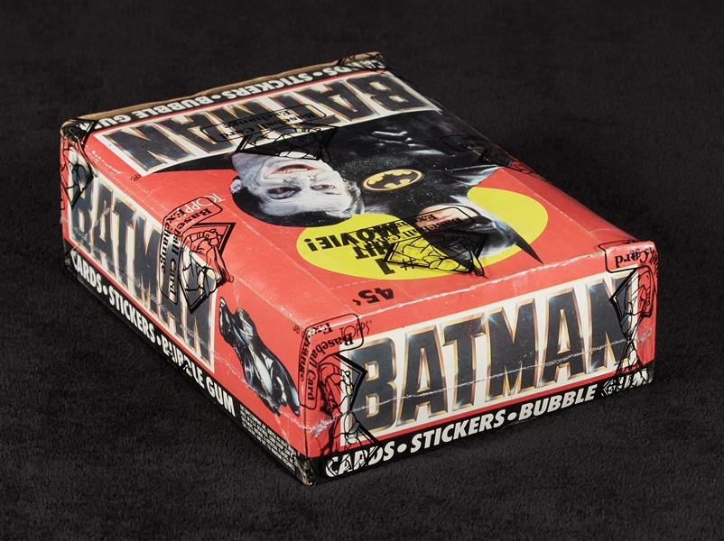 1989 Topps Batman Series 1 Wax Box (36) (BBCE)