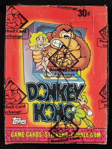 1982 Topps Donkey Kong Wax Box (36) (BBCE)