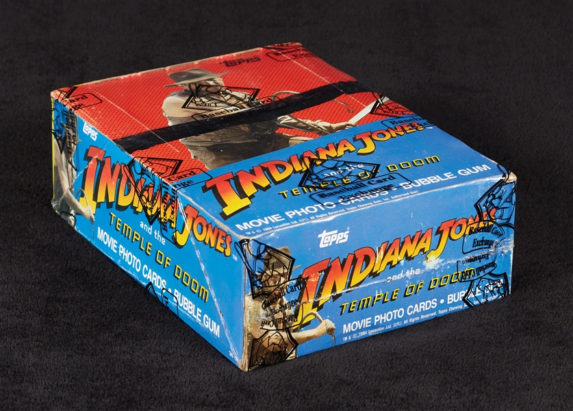 1984 Topps Indiana Jones Temple of Doom Wax Box (36) (BBCE)