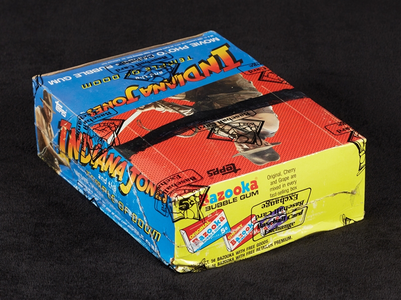 1984 Topps Indiana Jones Temple of Doom Wax Box (36) (BBCE)