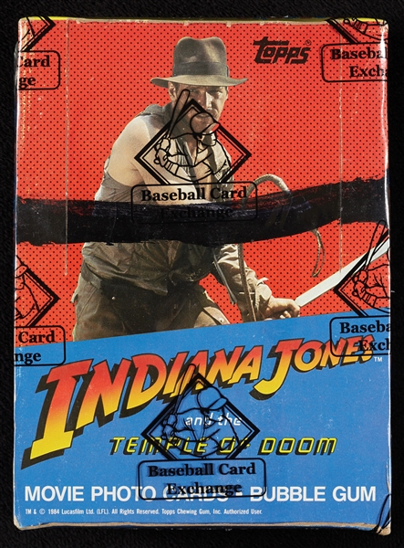 1984 Topps Indiana Jones Temple of Doom Wax Box (36) (BBCE)