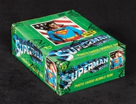 1978 Topps Superman The Movie Wax Box (36) (BBCE)