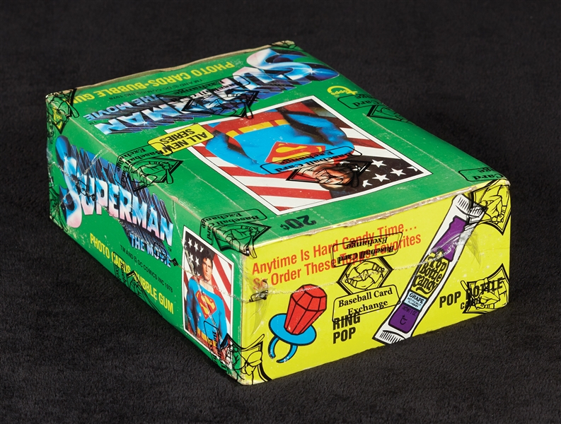 1978 Topps Superman The Movie Wax Box (36) (BBCE)