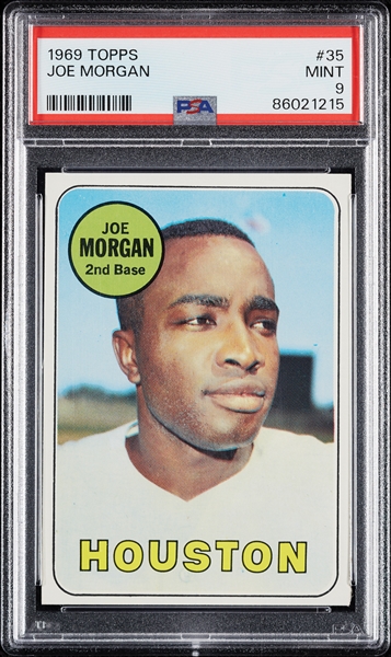 1969 Topps Joe Morgan No. 35 PSA 9