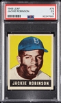 1948 Leaf Jackie Robinson RC No. 79 PSA 5