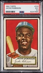 1952 Topps Jackie Robinson No. 312 PSA 5.5