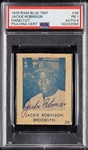 Jackie Robinson Signed 1948 R346 Blue Tint RC No. 36 PSA 1 (AUTO 8) 