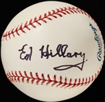 Sir Edmund Hillary Single-Signed OML Baseball (PSA/DNA)